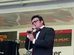 Mike as Ray Charles